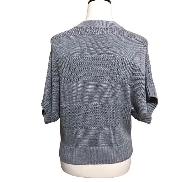 Worthington Gray Short 2 Button Cardigan Sweater XL - Picture 4 of 6